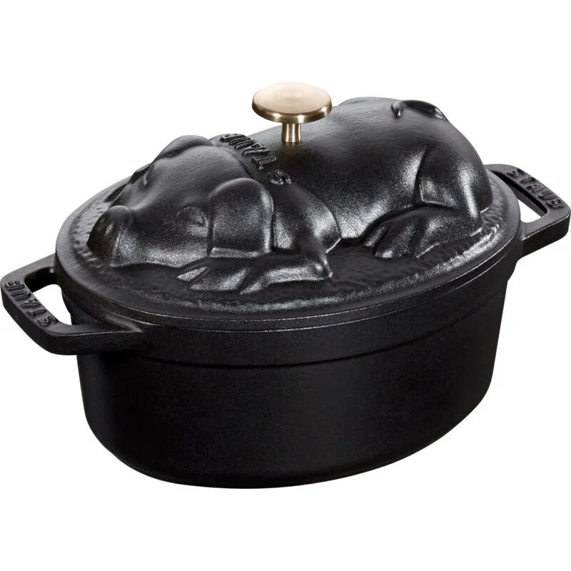 STAUB+ST Cocotte Maialino BLK 17 cm i von Staub – Produktfoto