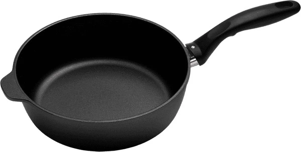 Braadpan Xd Classic 26 Cm Keramiek van Swiss Diamond in Zwart – productfoto