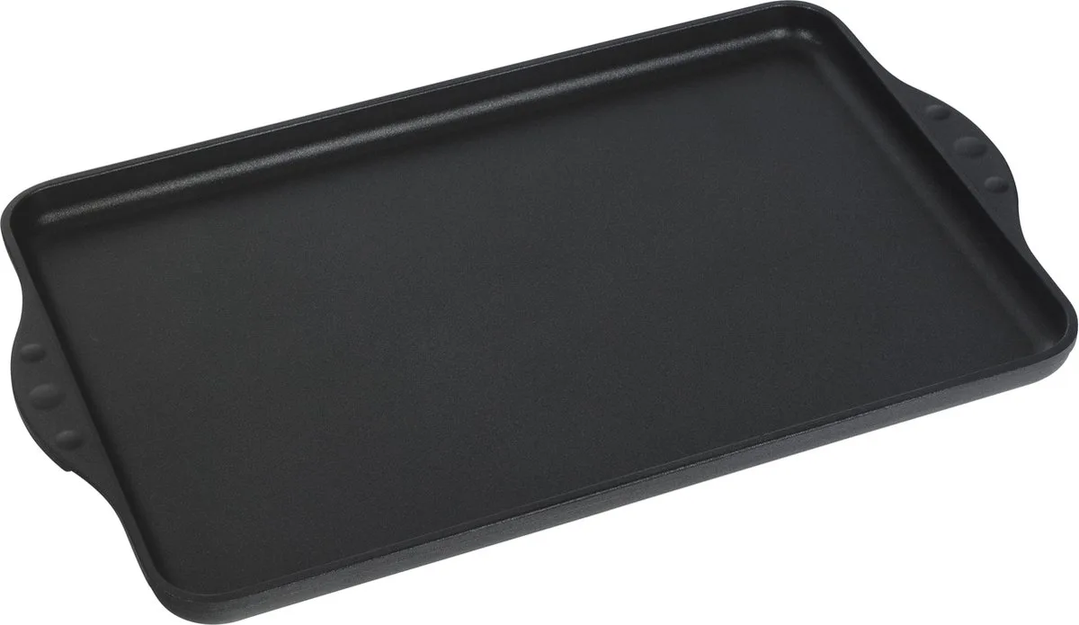 Classic Grillplaat - 40x28 cm - Non-Stick Griddle - NIET geschikt voor inductie van Swiss Diamond in Zwart – productfoto