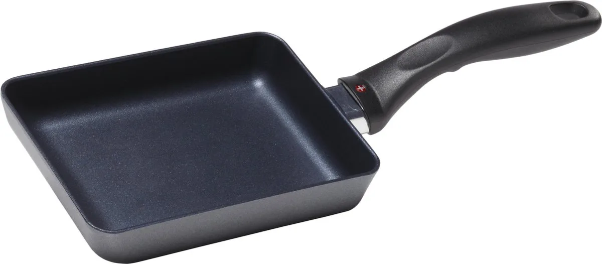 Koekenpan - 18 x 13 cm fra Swiss Diamond i Grå – produktbillede