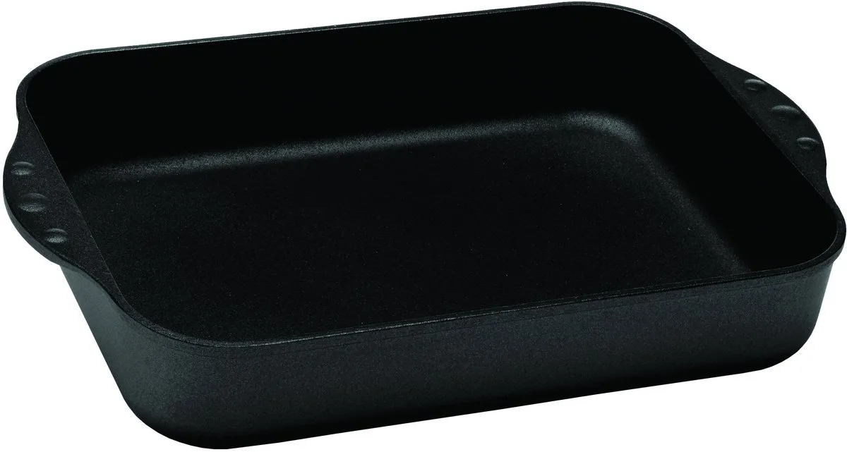 XD Grillplaat - Braadslede - Non-Stick - 34x26 cm van Swiss Diamond in Zwart – productfoto
