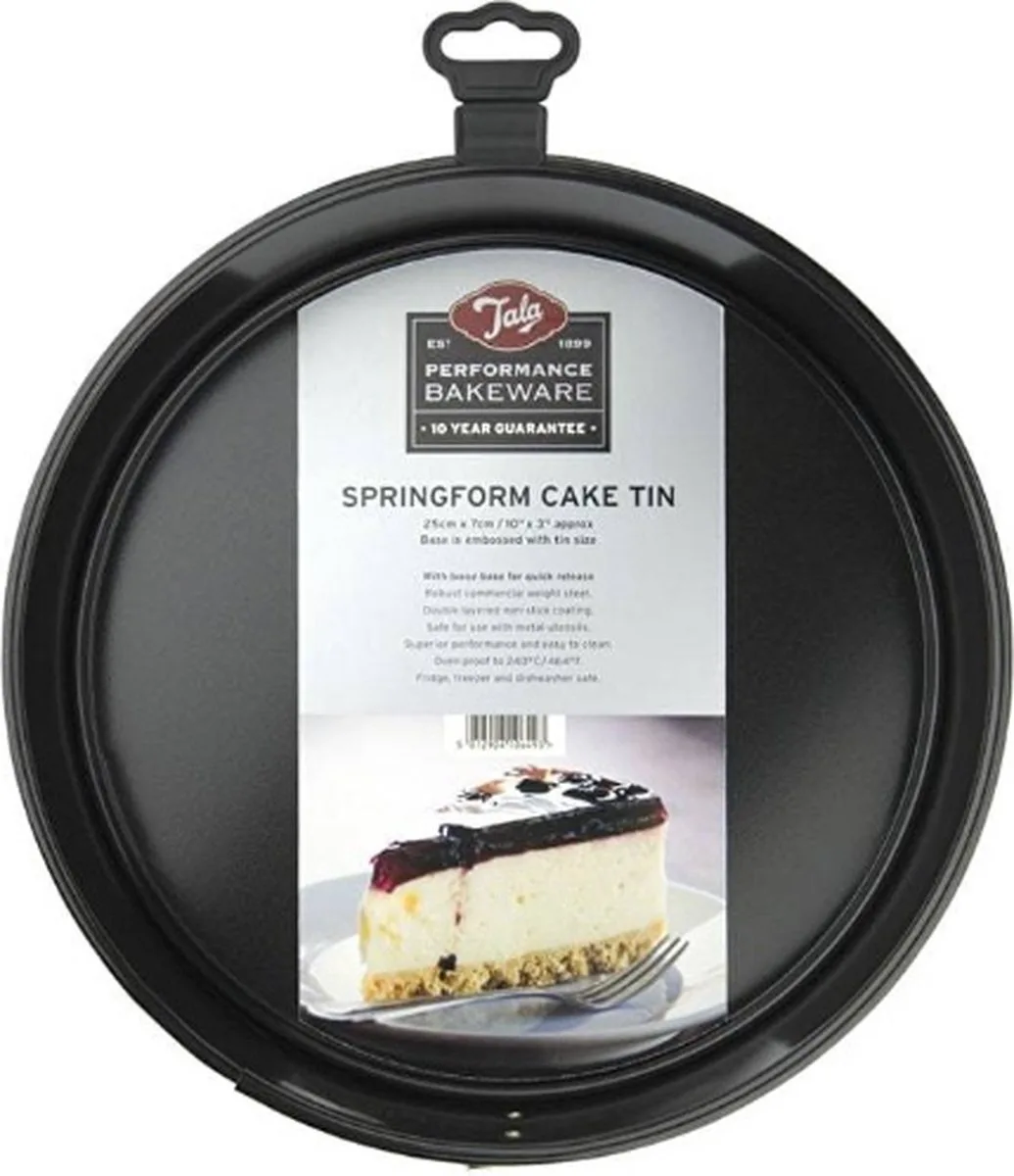 Springvorm, 25 cm de Tala en Noir – photo produit