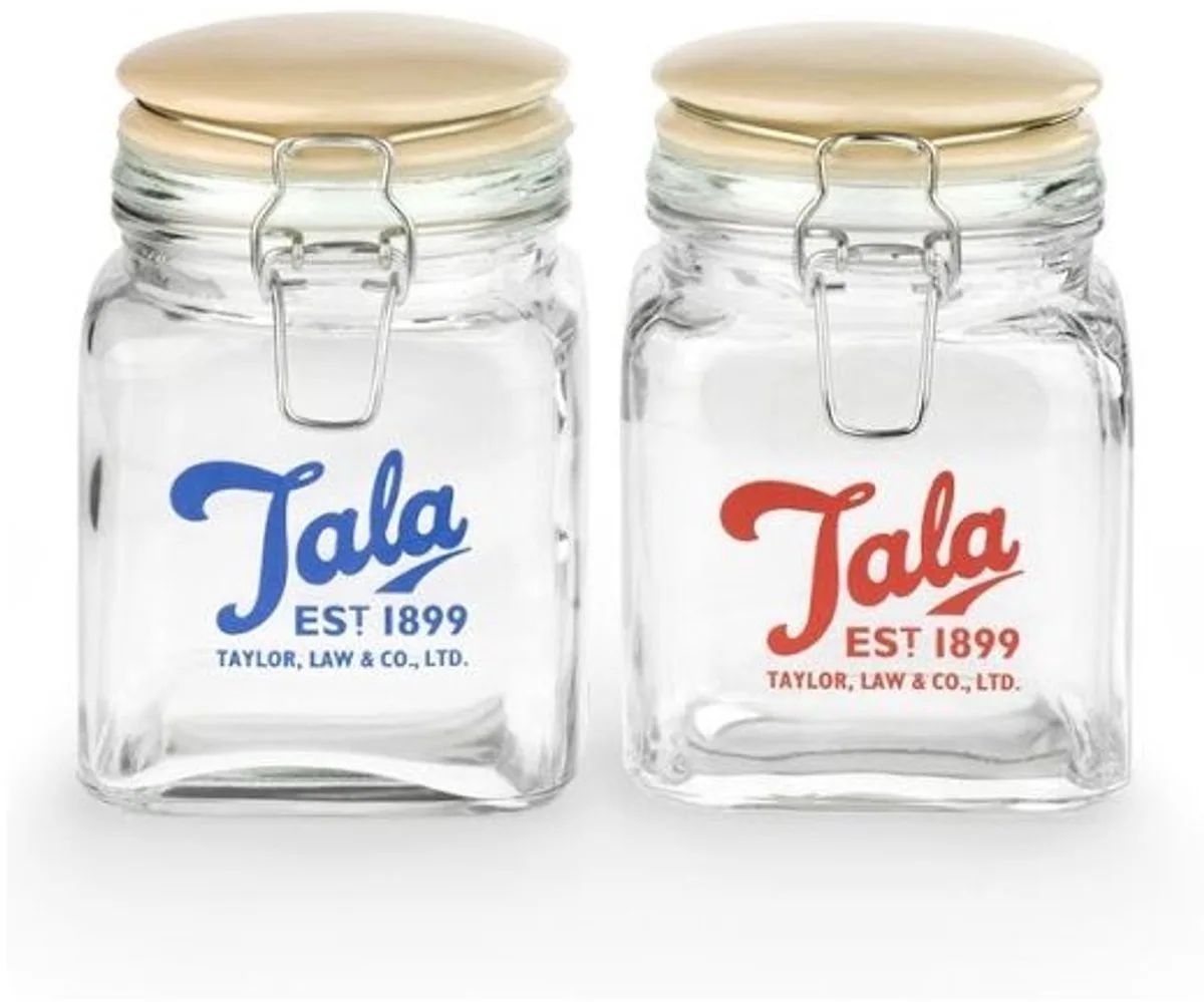 Tala 1960/750 Glazen Opbergpot (weckpot) 750ml de Tala en Beige – photo produit