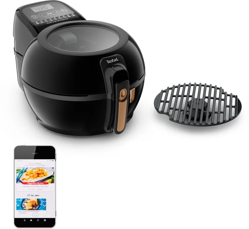 ActiFry & Grill Genius Heteluchtfriteuse FZ7758 by Tefal in Black – product photo