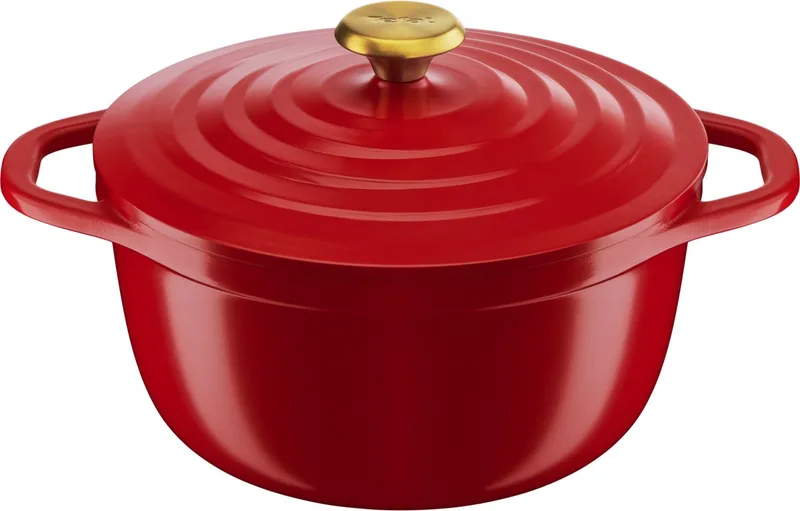 Air - Braadpan - Ø24 cm - Lichtgewicht - 4.7L - Inductie by Tefal in Red – product photo