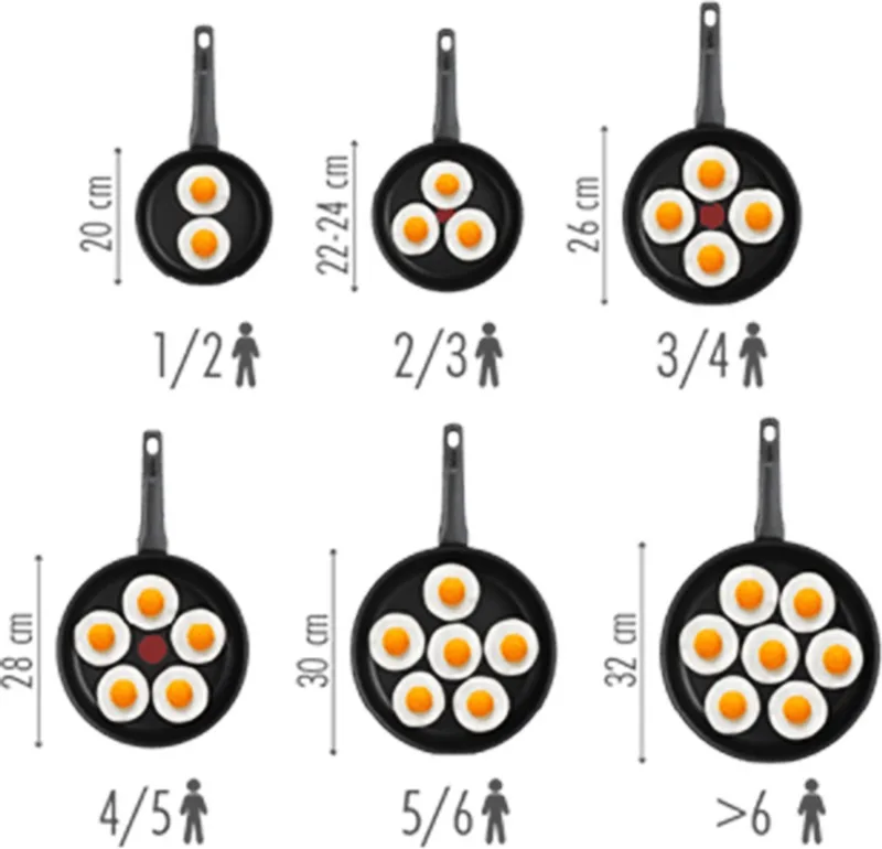 Aroma E21570 - Kookpan 24 cm van Tefal in Zwart – productfoto