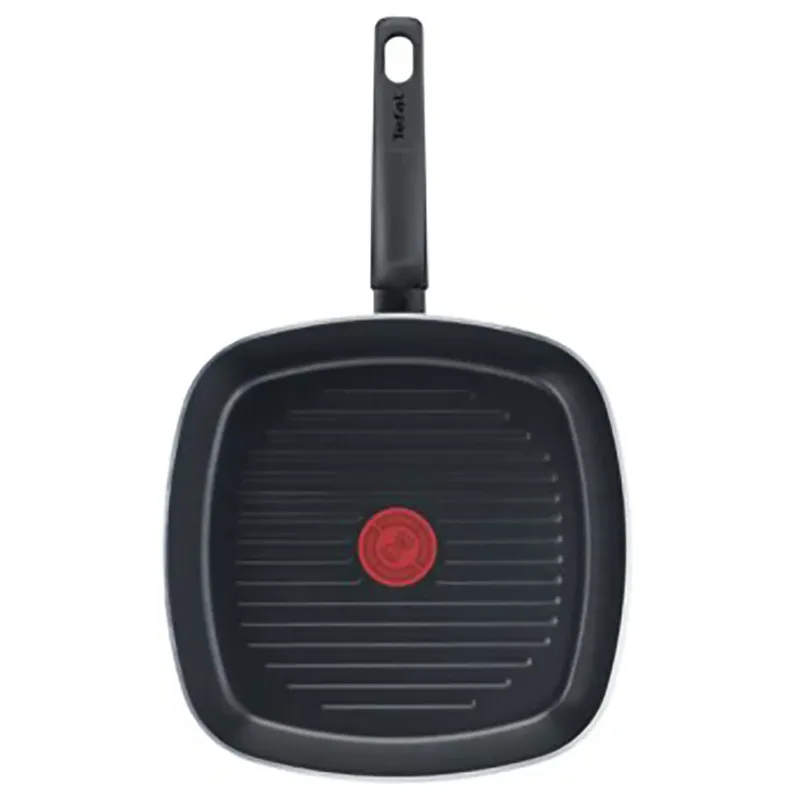 B55640 Grillpan Vierkant 26x26cm - Niet Geschikt Voor Inductie från Tefal i Svart – produktbild 2 av 3