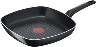 B55640 Grillpan Vierkant 26x26cm - Niet Geschikt Voor Inductie från Tefal i Svart – produktbild 1 av 3
