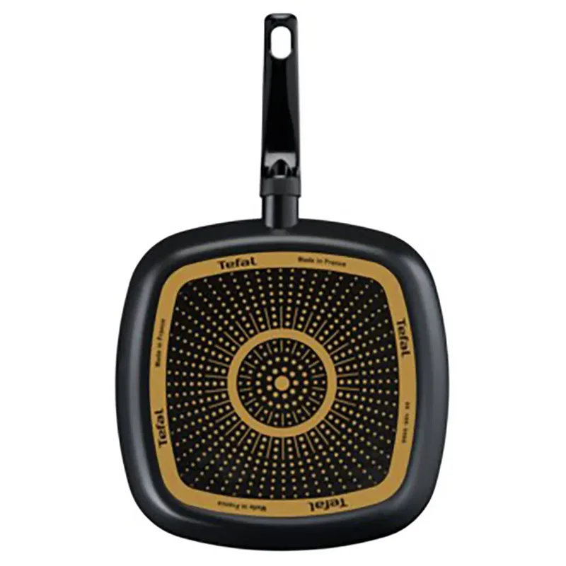 B55640 Grillpan Vierkant 26x26cm - Niet Geschikt Voor Inductie från Tefal i Svart – produktbild 3 av 3