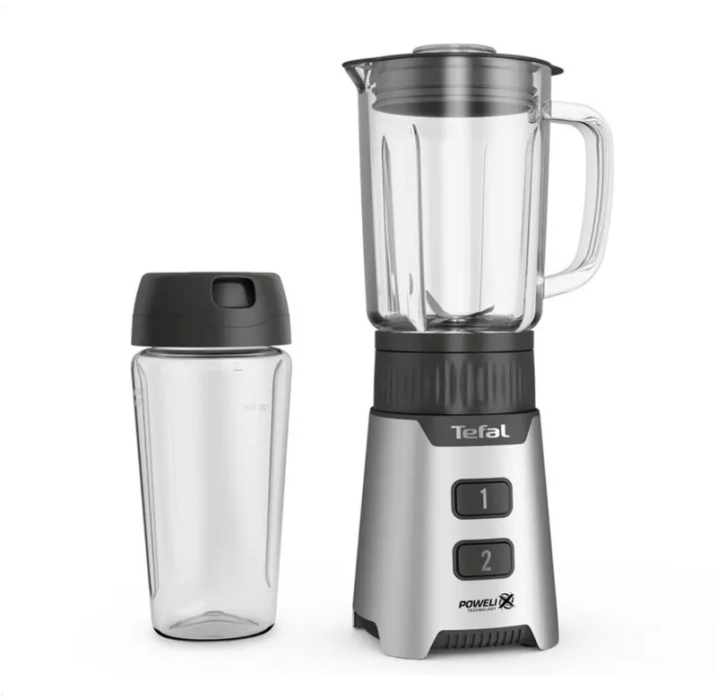BL16GE30 - Blender - 400W - Twee Snelheden - Mechanische Bediening de Tefal en Roestvrijstaal – photo produit