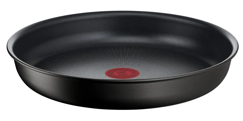 Bratpfanne Ingenio Unlimited (Lieferung erfolgt ohne Griff)« Aluminium 1 Stück. Tlg. stapelbar, Antihaftversiegelung, Thermo-Signal, Induktion von Tefal – Produktfoto