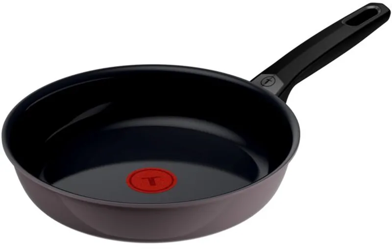 Ceramic Control Grey - Koekenpan - 24 cm - Keramisch - Inductie - PFAS vrij - Geschikt voor gebruik met metalen spatels von Tefal in Grau – Produktfoto 1 von 3