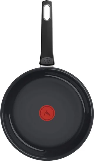 Ceramic Control Grey - Koekenpan - 24 cm - Keramisch - Inductie - PFAS vrij - Geschikt voor gebruik met metalen spatels von Tefal in Grau – Produktfoto 2 von 3