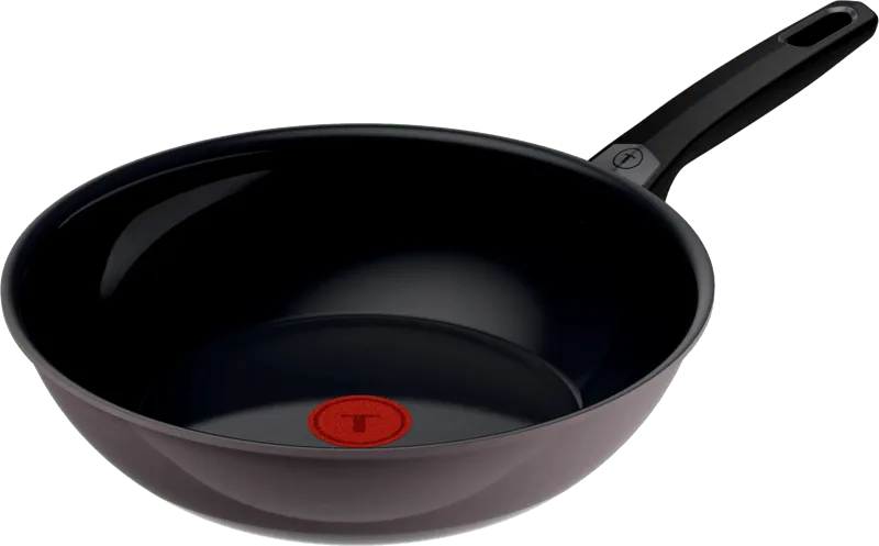 Ceramic Control Grey wokpan 28 cm de Tefal – photo produit