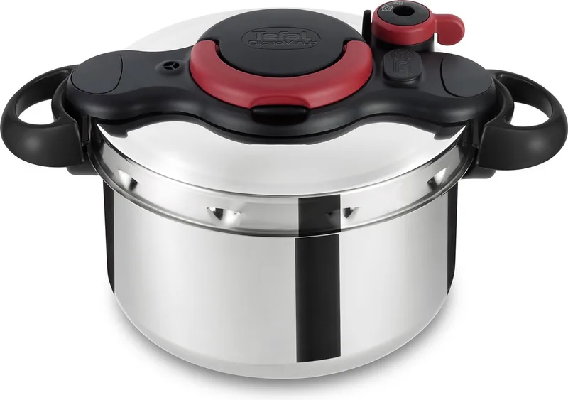 Clipso Minut Easy - Snelkookpan - 6L - Ø 22 cm - Geschikt voor Inductie - Met Stoommand von Tefal in Rvs – Produktfoto
