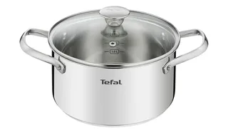 Cook Eat 3-delige kookset (koekenpan 28 cm, steelpan 16 cm, kookpan 20 cm) by Tefal in Roestvrijstaal – product photo 3 of 5