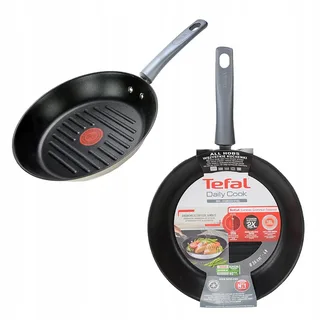 Daily Cook Grillpan 26 cm - Anti-aanbak, Inductie by Tefal in Silver – product photo 1 of 5