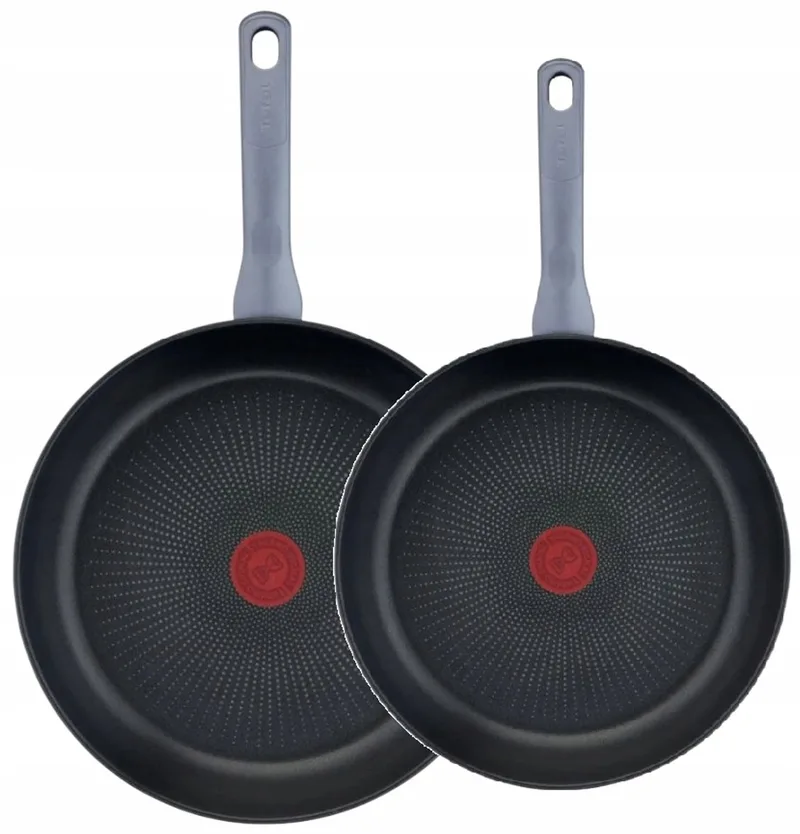 Daily Cook Inox Pannenset 24/28cm met Anti-aanbaklaag by Tefal in Silver – product photo