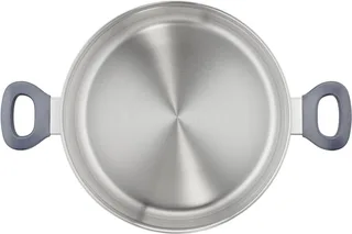Daily Cook Steelpan 24 cm – 4.5 Liter – Met Deksel – Roestvrij Staal – Geschikt voor Inductie – Vaatwasserbestendig – Zilver von Tefal in Roestvrijstaal – Produktfoto 3 von 5
