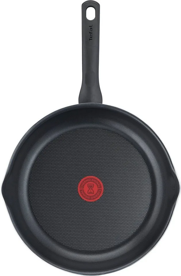 Day by Day Koekenpan - Ø28cm - Niet geschikt voor Inductie - Anti-aanbaklaag - Schenktuiten - Aluminium by Tefal in Black – product photo 3 of 5