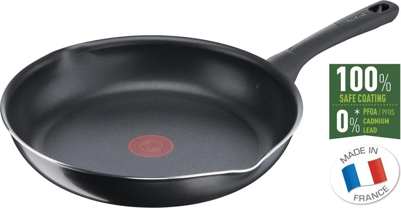 Day by Day Koekenpan - Ø32cm - Niet geschikt voor Inductie - Anti-aanbaklaag - Schenktuiten - Aluminium by Tefal in Black – product photo