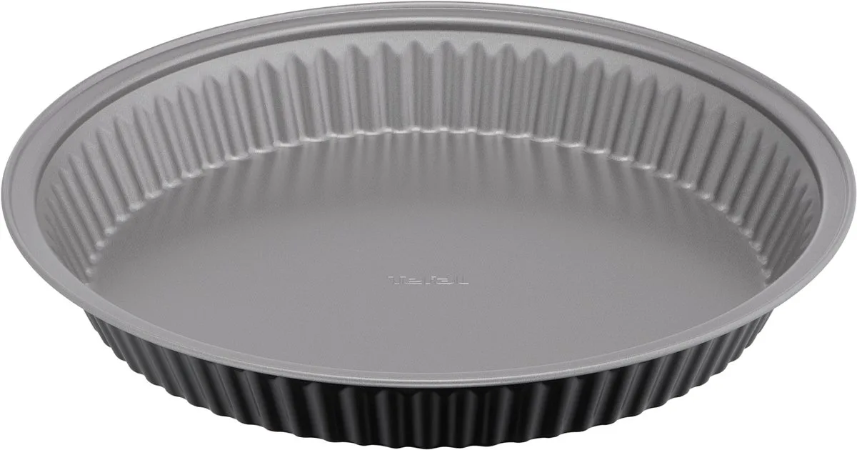 Delice Quichevorm - Bakvorm - Ø26 cm - Non-Stick Coating - PFAS-vrij - Voor Quiches von Tefal in Schwarz – Produktfoto