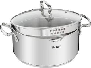 DUETTO+ G7194636 steelpan Rond by Tefal in Roestvrijstaal – product photo 2 of 5