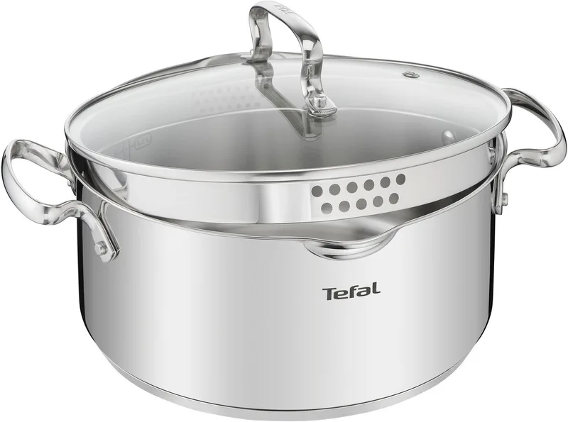 DUETTO+ G7194636 steelpan Rond by Tefal in Roestvrijstaal – product photo 2 of 5