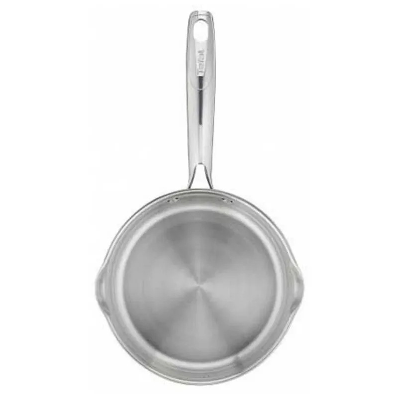 Duetto+ Kookpannenset 4-delig - RVS - Inductie - 16/20/24 cm - Afgietdeksel & Schenkrand van Tefal in Zilver – productfoto 2 van 6