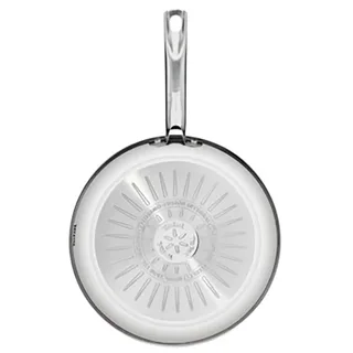 Duetto+ Pannenset - Koekenpannen - Ø20/26cm - Geschikt voor alle warmtebronnen - Anti-aanbaklaag - RVS von Tefal in Roestvrijstaal – Produktfoto 3 von 5