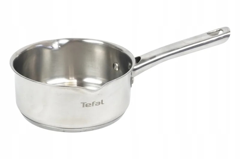 Duetto steel saucepan 16cm, 1.3L, with lid by Tefal in Silver – product photo
