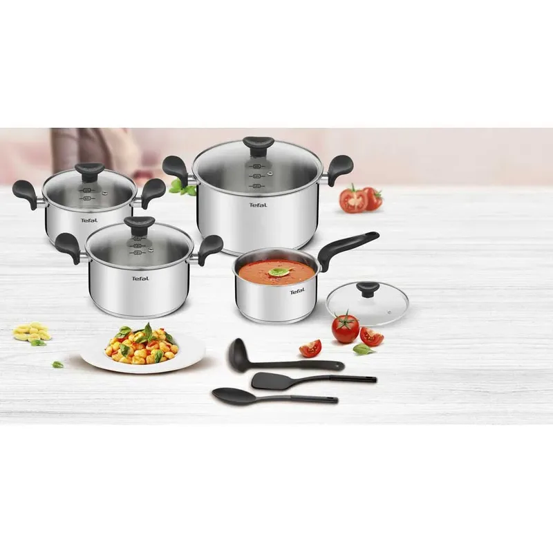E308S674 pannenset - Populair & Functioneel de Tefal en Roestvrijstaal – photo produit 6 sur 6