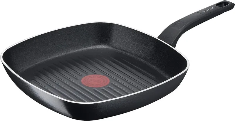 Easy Cook & Clean Grillpan - 26x26 cm - Niet geschikt voor Inductie - Anti-aanbaklaag - Aluminium by Tefal in Black – product photo