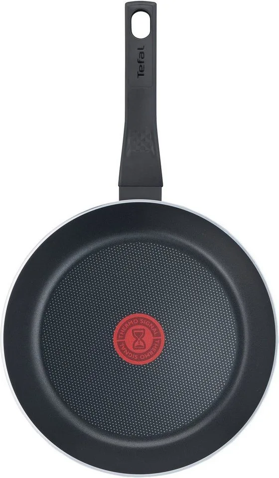 Easy Cook & Clean - Koekenpan - Ø 24 cm - Anti-aanbaklaag - Niet Geschikt voor Inductie von Tefal in Schwarz – Produktfoto 3 von 5