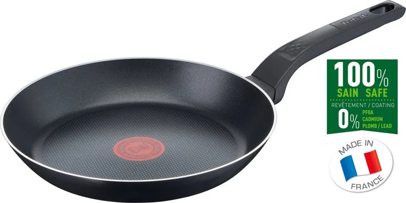 Easy Cook & Clean Koekenpan - Ø20cm - Niet geschikt voor Inductie - Anti-aanbaklaag - Aluminium by Tefal in Black – product photo 1 of 5