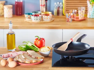 Easy Cook & Clean - Koekenpannenset - Ø24 en Ø28 cm - Niet Geschikt voor Inductie - Anti-aanbaklaag - Aluminium von Tefal in Schwarz – Produktfoto 5 von 5