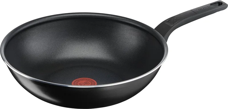Easy Cook & Clean - Wokpan - Ø 28 cm - Anti-aanbaklaag - Niet Geschikt voor Inductie van Tefal in Zwart – productfoto