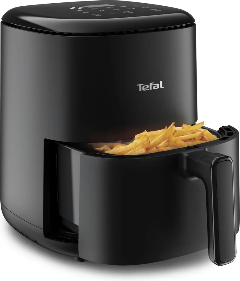 Easy Fry Compact EY1458 - Airfryer 3L - 1300W - 10 Programma's - Compact Design by Tefal in Black – product photo
