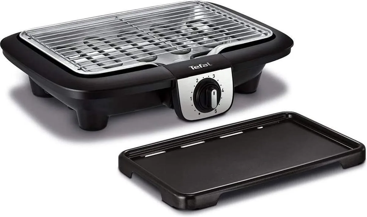 Easygrill 2IN1 BG930812 - Elektrische Grillplaat - 8 personen van Tefal in Zwart – productfoto