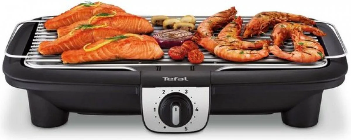 Easygrill XXL BG921812 - Elektrische Grillplaat van Tefal in Zwart – productfoto