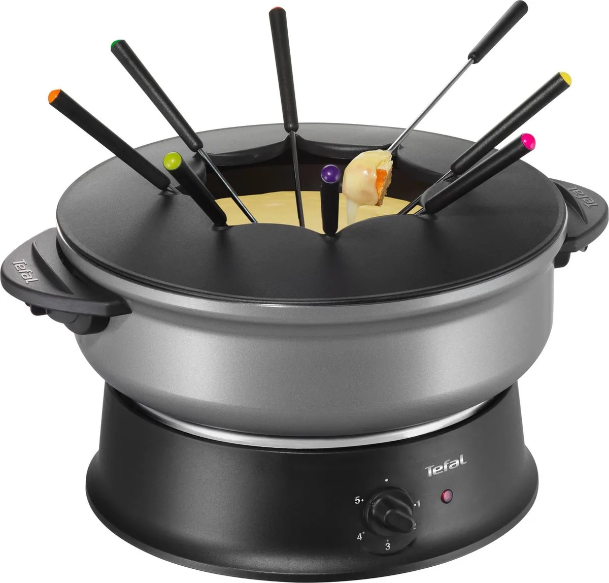Elektrische Wok / fondue toestel 2in1 Tefal Compact WK302013 von Tefal in Schwarz – Produktfoto