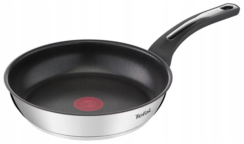 Emotion Koekenpan 24 cm Titanium Anti-aanbak - Inductie de Tefal en Argent – photo produit