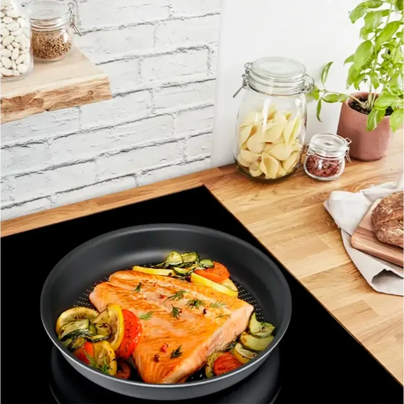 Emotion Koekenpan - Inductie - RVS - Temperatuursensor - 30cm by Tefal in Silver – product photo 5 of 6