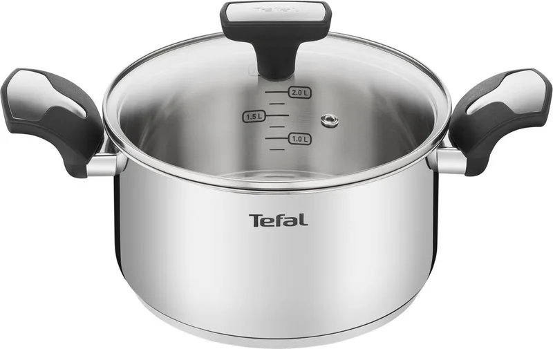 Emotion Kookpan met Deksel Ø20cm by Tefal in Grey – product photo