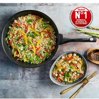 excellence Hoogwaardig Koekenpannenset - 2 Stuks - 20 + 26 cm by Tefal in Black – product photo 4 of 6