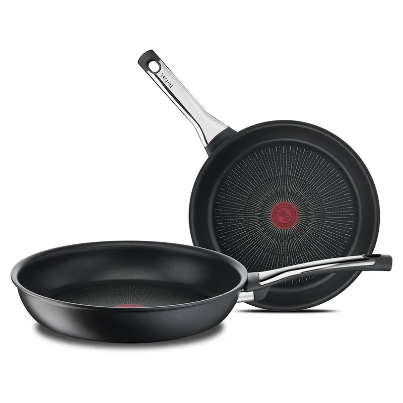 excellence Hoogwaardig Koekenpannenset - 2 Stuks - 20 + 26 cm by Tefal in Black – product photo 2 of 6
