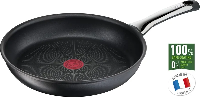 Excellence Koekenpan - Inductie - 28cm - Anti-aanbaklaag - Temperatuursensor by Tefal in Black – product photo 1 of 2