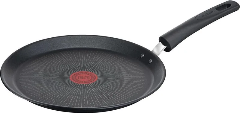 Excellence Pannenkoekenpan - Ø25cm - Inductie - Anti-aanbaklaag - Aluminium by Tefal in Black – product photo