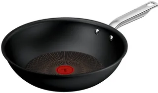 Experience - Wokpan - 28 cm - Fusion Core - Anti-aanbaklaag - Inductie - Geschikt voor gebruik met metalen spatels van Tefal in Zwart – productfoto 1 van 3