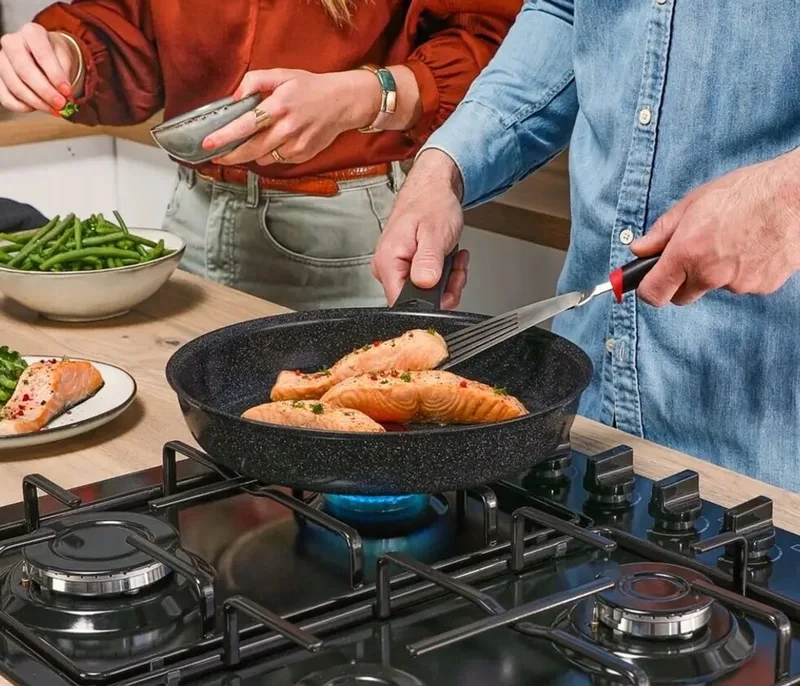 Expertise Ceramic Koekenpan 28 cm - Duurzaam & Antiaanbak von Tefal in Schwarz – Produktfoto